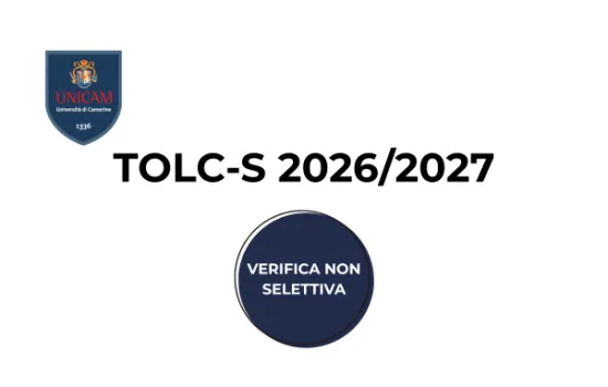 Iscrizioni TOLC-S 2026